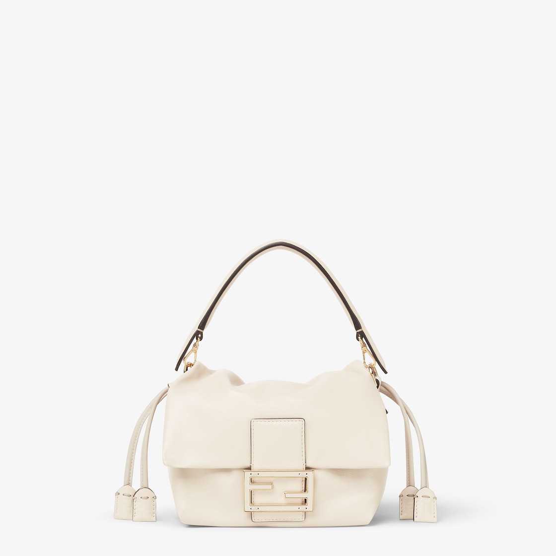 FENDI Mamma Baguette Small Camelia nappa leather mini-bag - Image 1